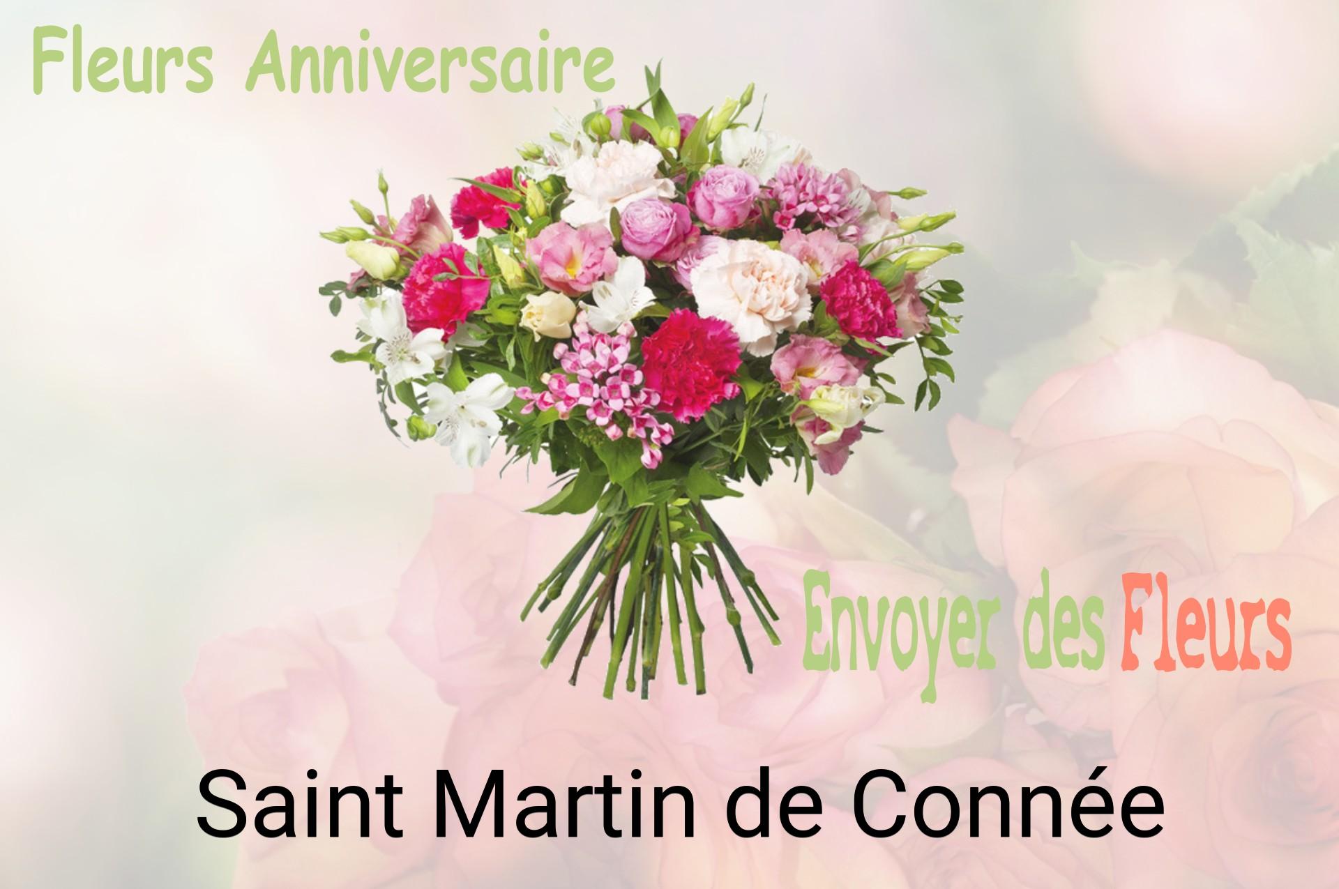 Bouquet de fleurs d’anniversaire livré à Saint-Martin-de-Connée