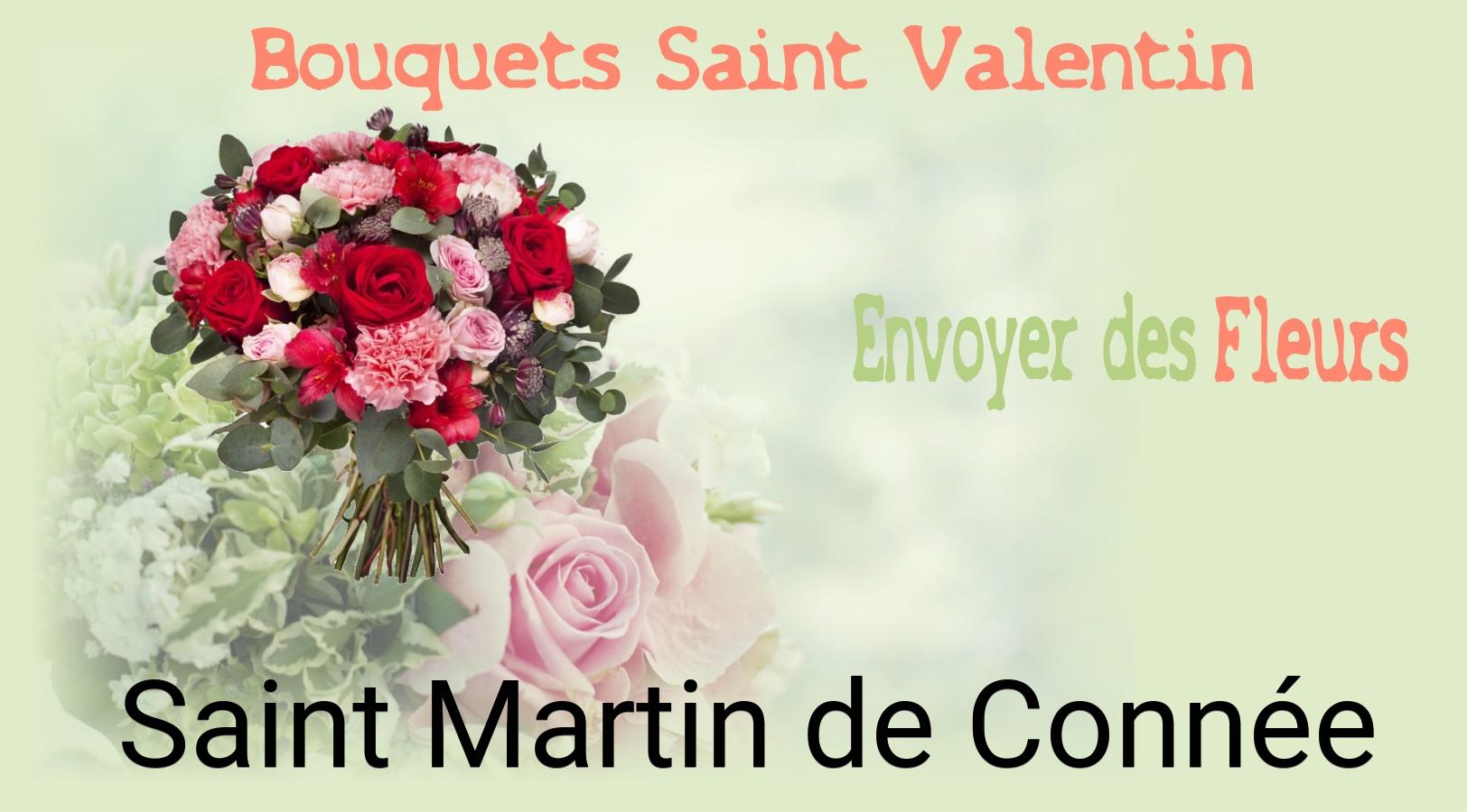 Roses de Saint-Valentin livrées à Saint-Martin-de-Connée